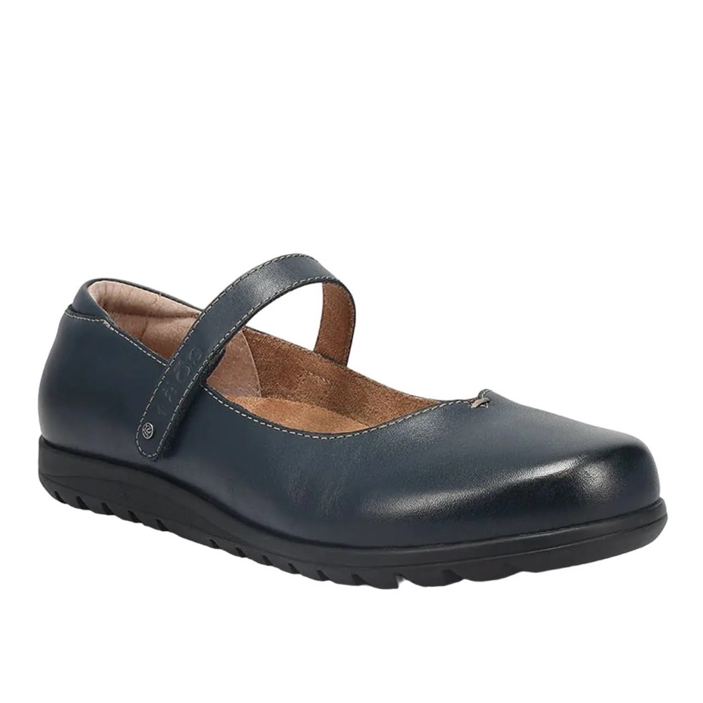 Taos Chorus Mary Jane Black Leather Flats Women’s Size 11 Walking Shoes Comfort